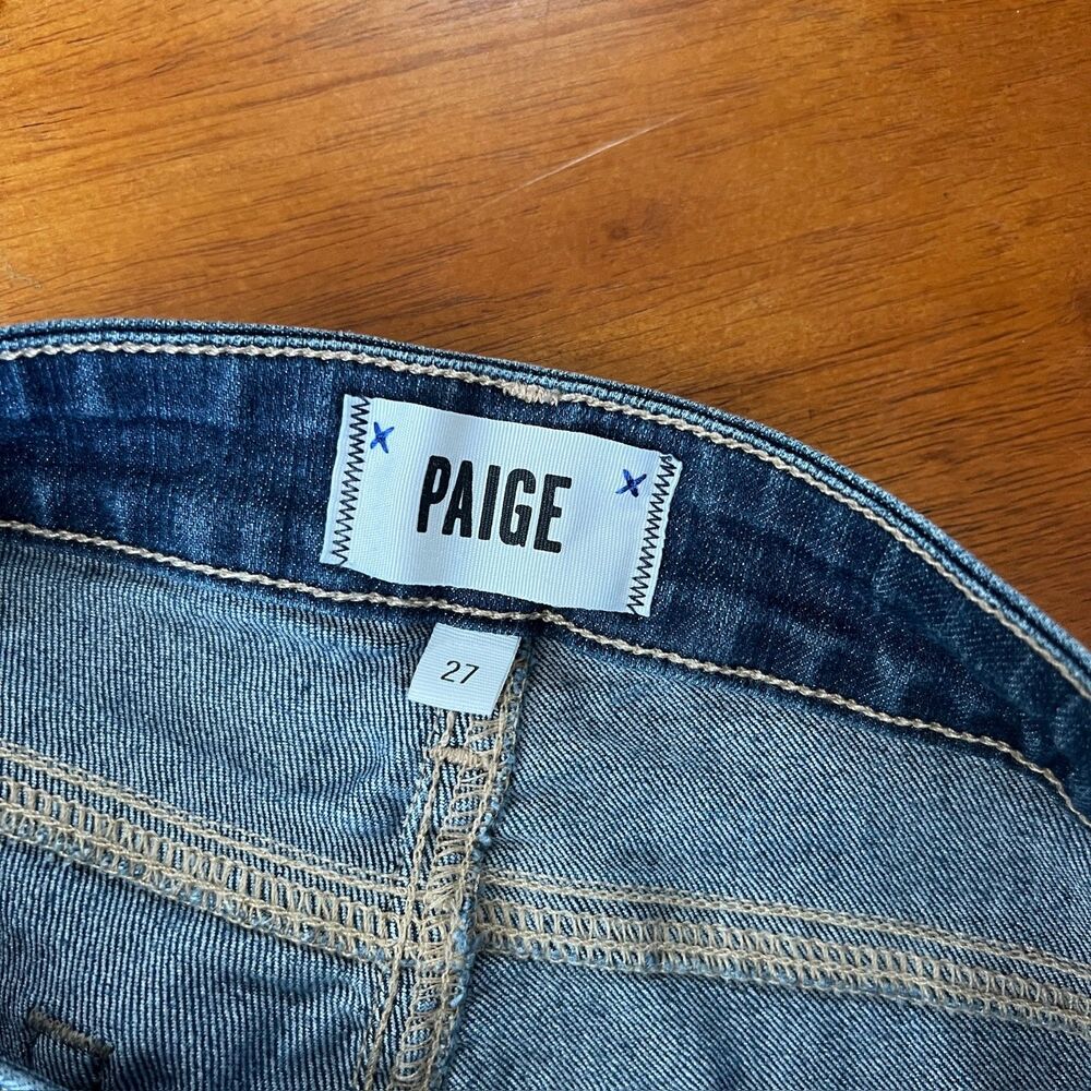 Paige Verdugo Ankle Womens Size 27 Dark Jeans - Picture 8 of 9